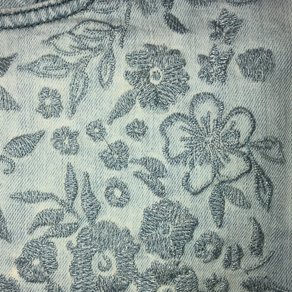 AEROPOSTALE HIGH WAISTED JEAN SHORTS - Picture 5 of 16